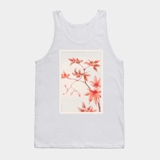 Momiji Maple Tree With Leaves And Seeds by Megata Morikaga Tank Top